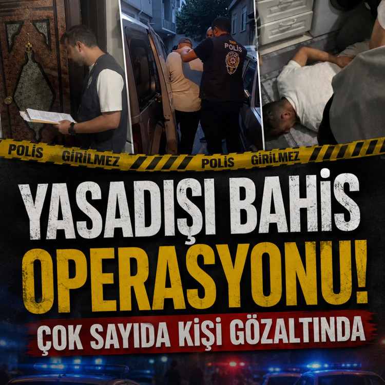 Bursa’da 323 milyon liralık yasa dışı bahis operasyonu