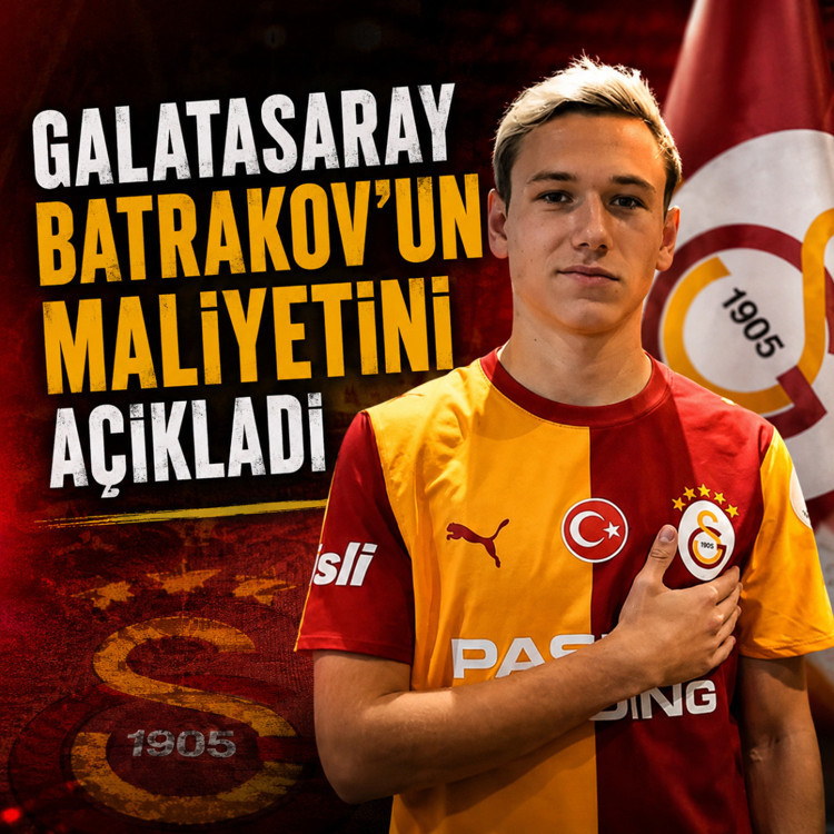 Galatasaray, Aleksey Batrakov transferini resmen açıkladı
