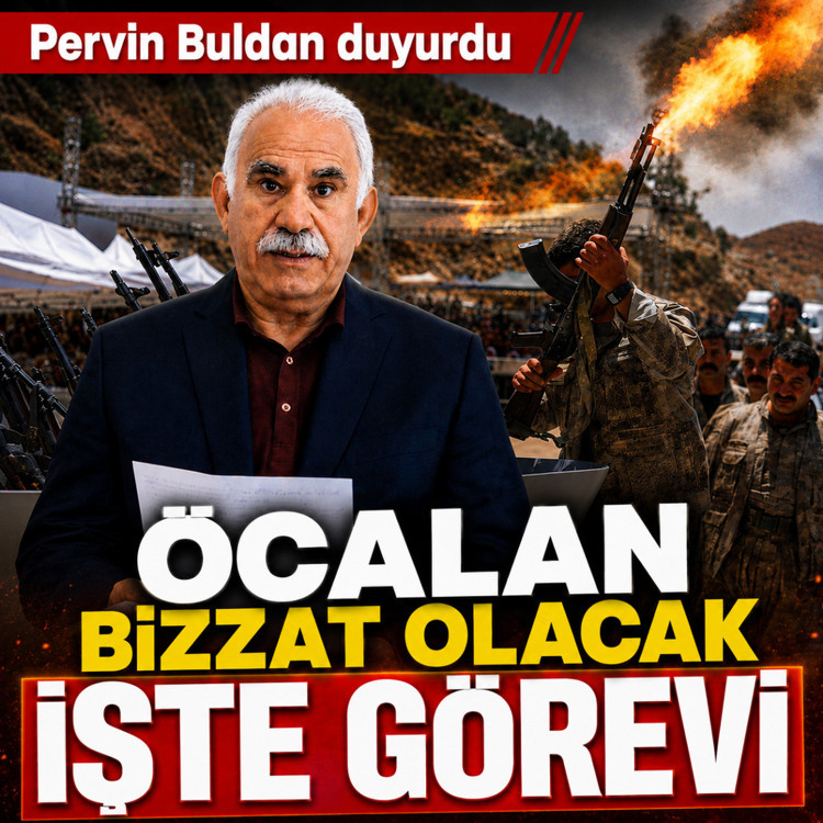 Abdullah Öcalan'ın görevini Pervin Buldan açıkladı! Öcalan bizzat olacak