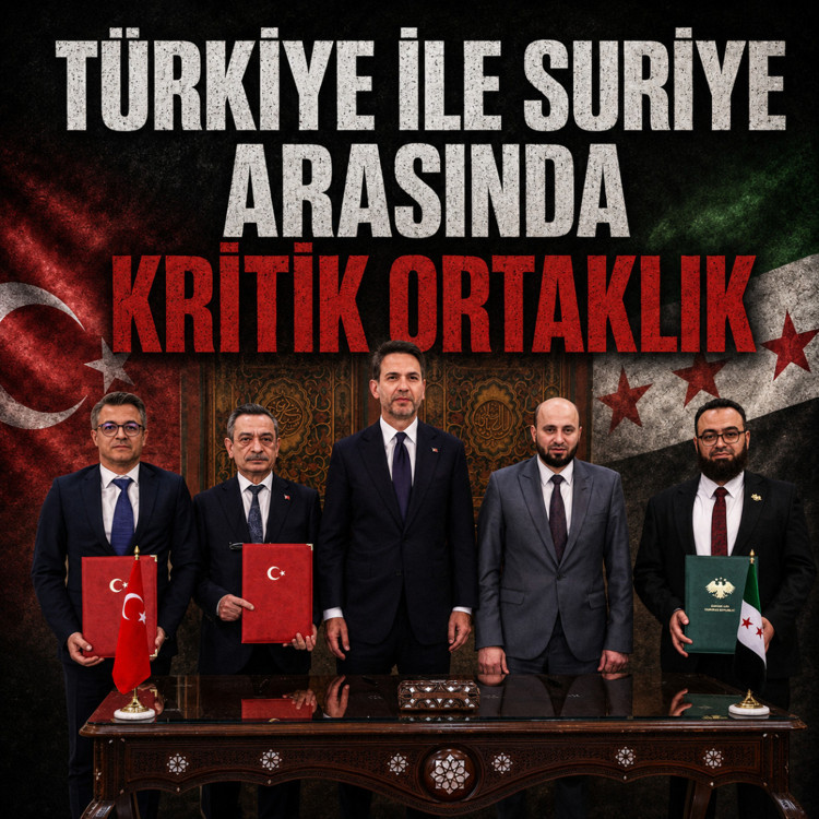 Türkiye ile Suriye arasında kritik madenlerde stratejik ortaklık