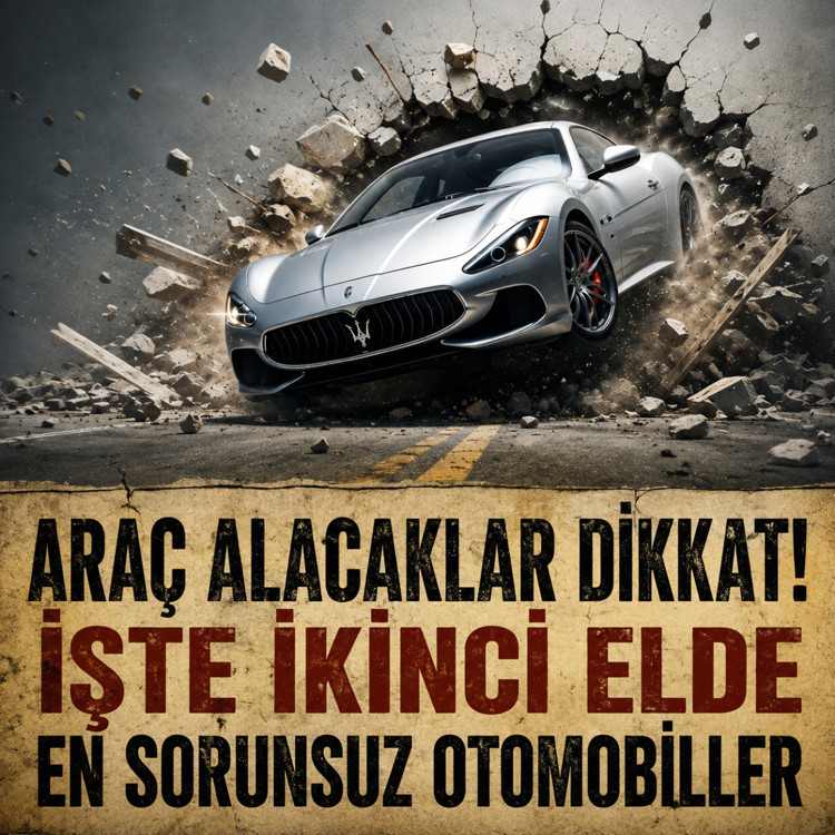 İkinci elde en sorunsuz otomobiller belli oldu