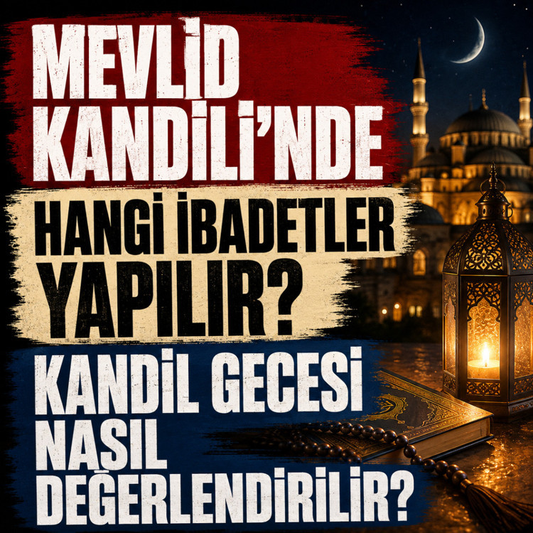 Mevlid Kandili'nde hangi ibadetler yapılır? Kandil gecesi nasıl değerlendirilir?