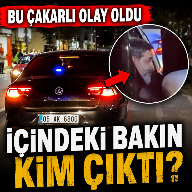 Uğur Işılak çakarlı arabadan çıktı! Özel plakalı çakarlı aracın gerçek sahibi kim
