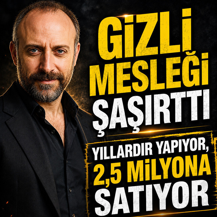 Halit Ergenç’in gizli mesleği şaşırttı! Yıllardır yapıyor, 2,5 milyona satıyor