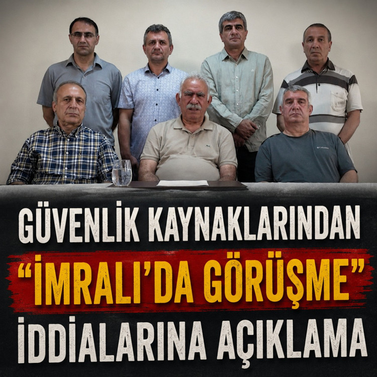 Güvenlik kaynaklarından 'İmralı'da görüşme' iddialarına açıklama