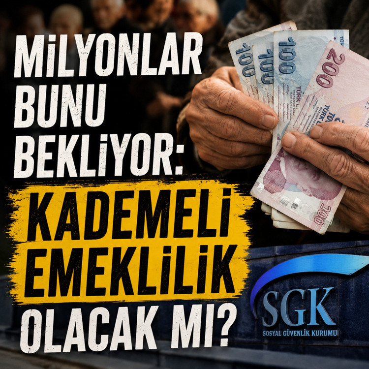 Milyonlar bunu bekliyor: Kademeli emeklilik olacak mı?