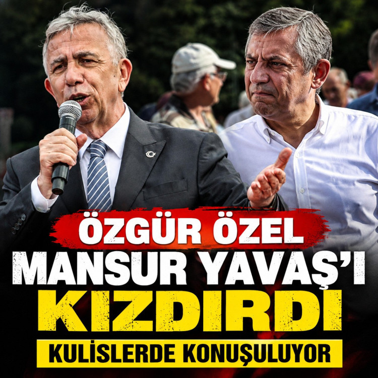 Özgür Özel Mansur Yavaş'ı nasıl kızdırdı? Kulislerde konuşulan iddia
