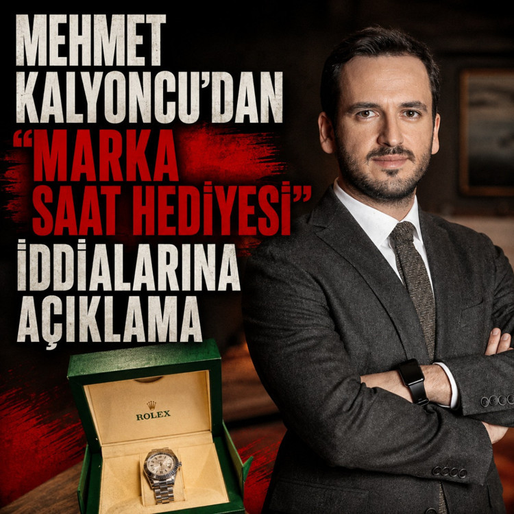 Mehmet Kalyoncu'dan saat açıklaması: Paylaşımı yapan kişiyi tanımıyorum