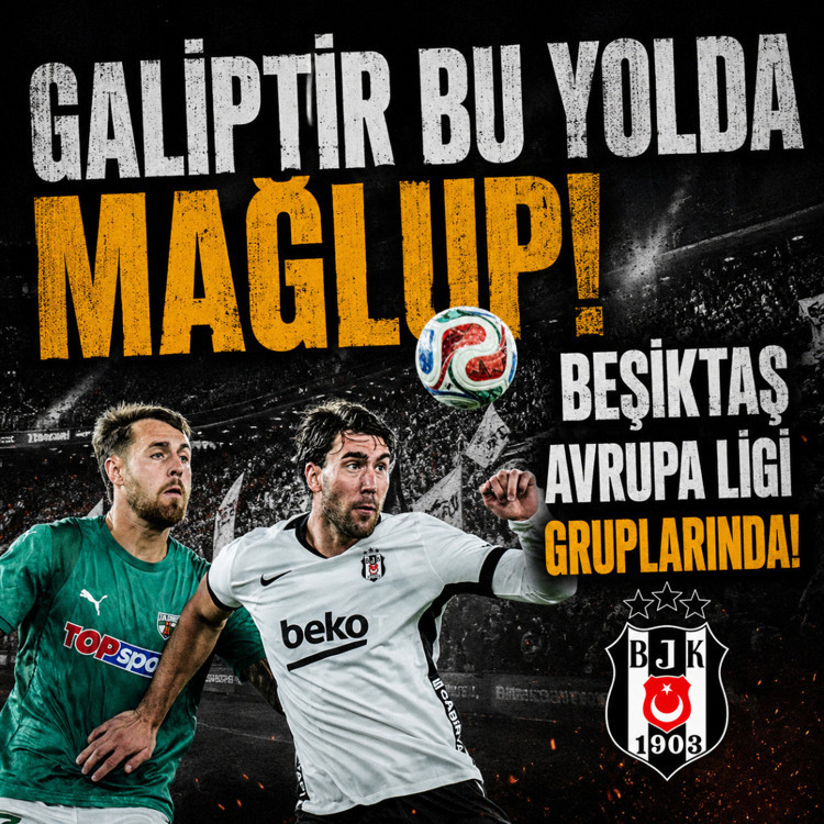 Beşiktaş Avrupa Ligi'nde gruplara yükseldi!