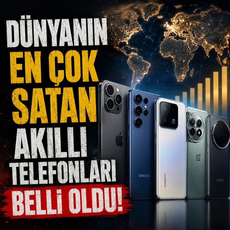 Dünyanın en çok satan akıllı telefonları belli oldu