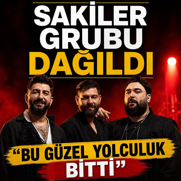 Sakiler grubundan şoke eden ayrılık: "Bu güzel yolculuk bitti"