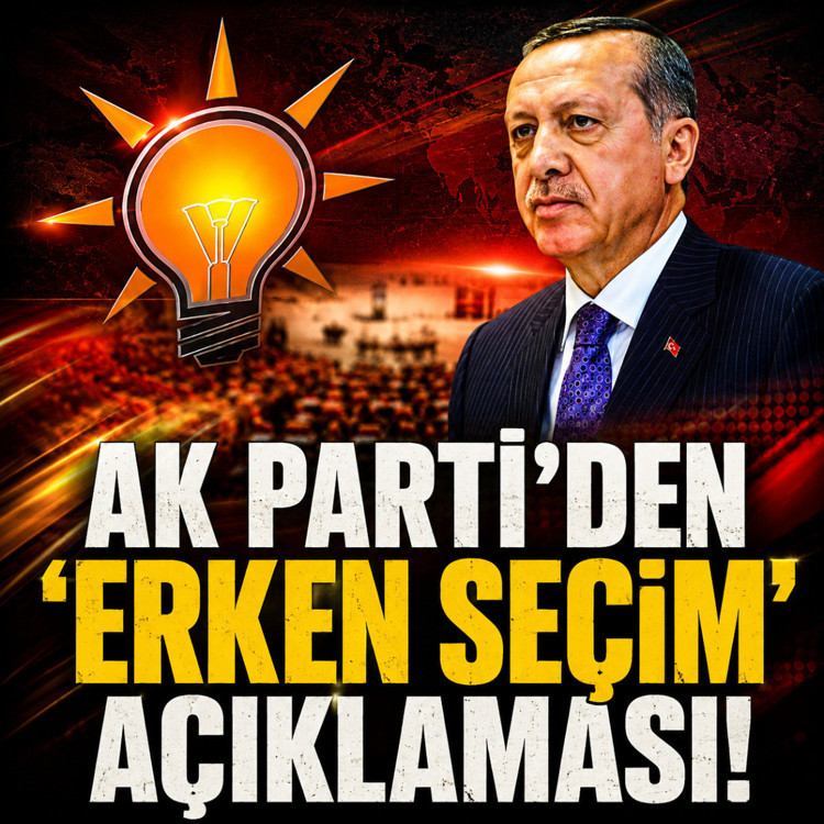 AK Parti'den 'erken seçim' açıklaması! "Erdoğan’ın adaylığı için tarih düzenlemesi yapılabilir"