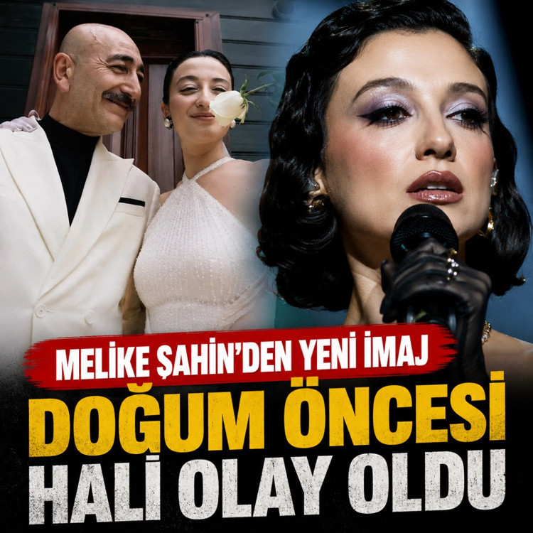 Melike Şahin'den doğum öncesi yeni kare! İmaj değişikliği olay