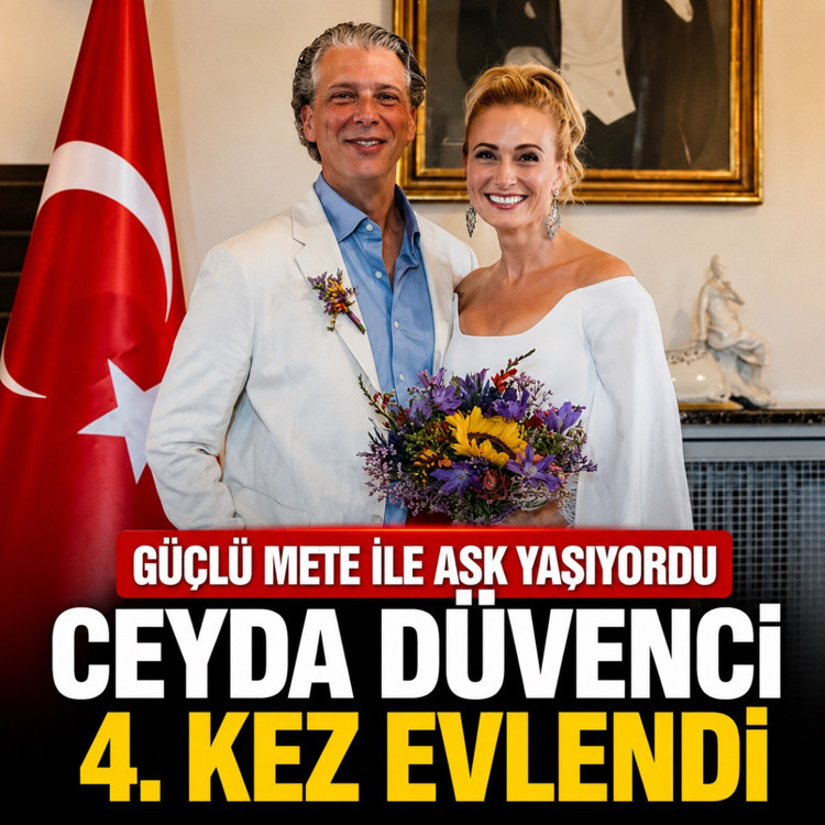 Sessizce evlendiler! Ceyda Düvenci 4. kez nikah masasına oturdu...