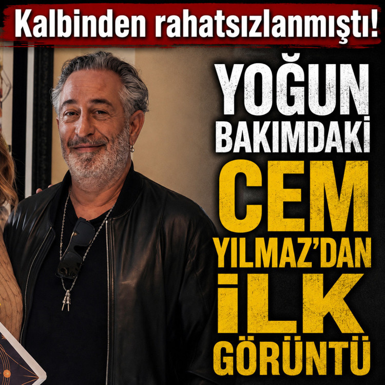 Kalbinden rahatsızlanan Cem Yılmaz'dan ilk görüntü! Hastane odasından paylaşım yaptı