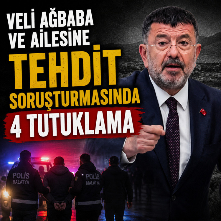 Veli Ağbaba ve ailesine tehdit soruşturmasında 4 tutuklama