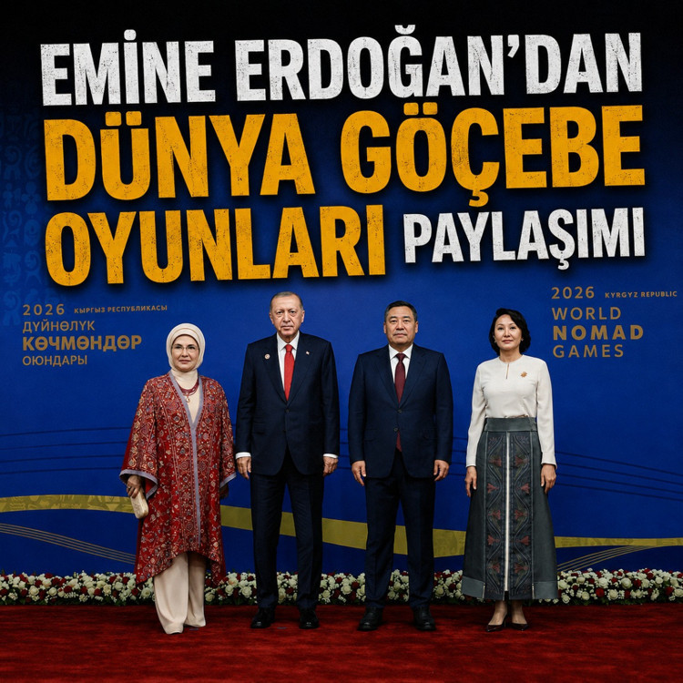 Emine Erdoğan’dan Dünya Göçebe Oyunları paylaşımı