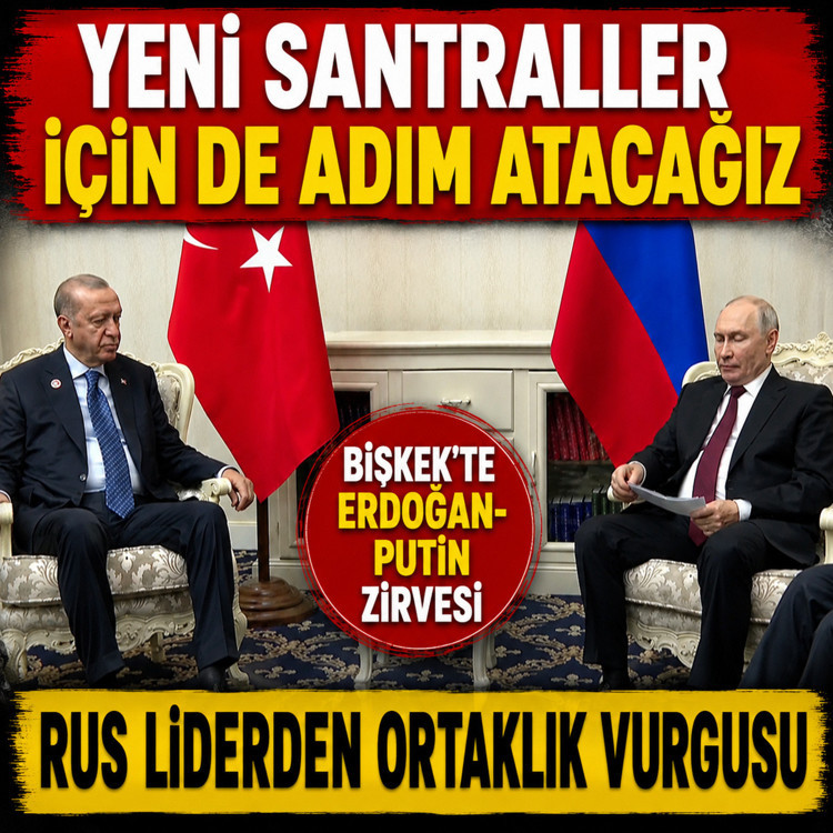 Cumhurbaşkanı Erdoğan, Rusya Devlet Başkanı Putin ile bir araya geldi