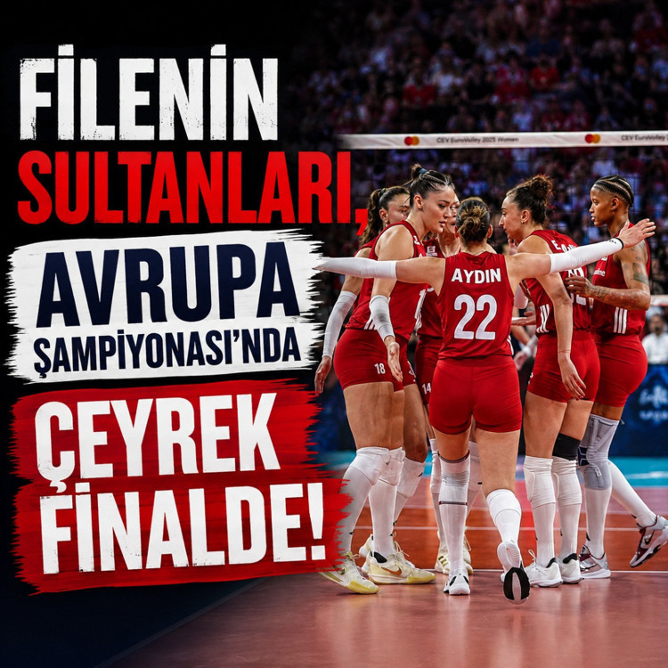 Filenin Sultanları, Avrupa Şampiyonası'nda çeyrek finale yükseldi