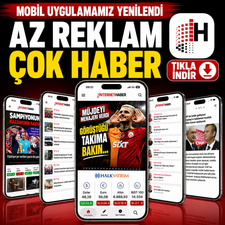İnternethaber iPhone ve Android uygulaması yenilendi! Az reklam çok haber