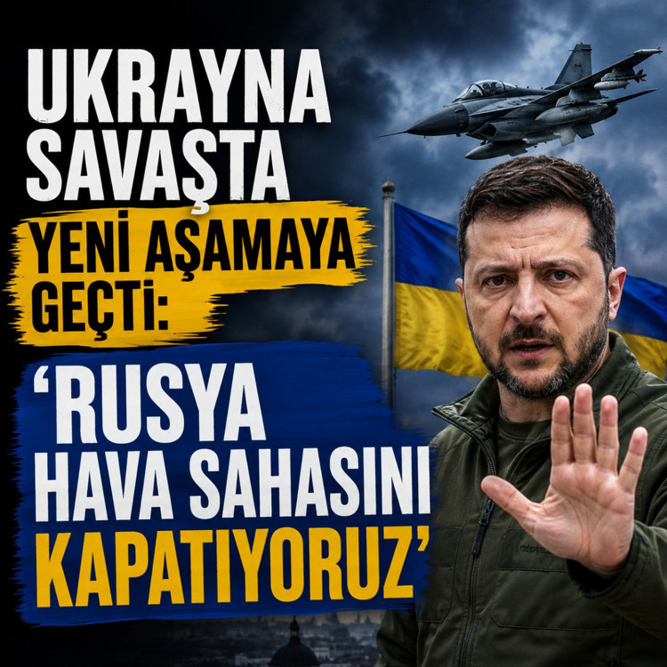Ukrayna: Rusya hava sahasını kapatıyoruz