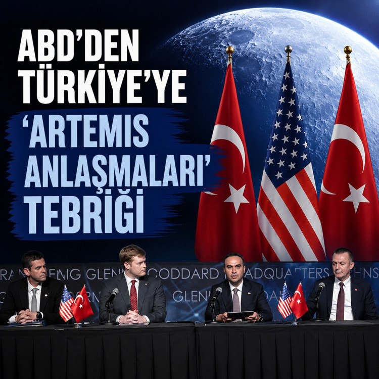 ABD’den Türkiye’ye 'Artemis Anlaşmaları' tebriği