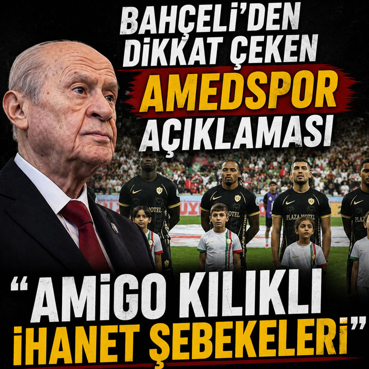 Bahçeli'den dikkat çeken Amedspor açıklaması