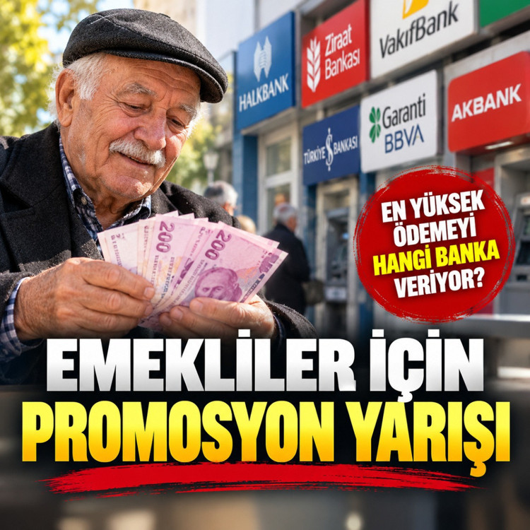 Emekliler için promosyon yarışı: En yüksek ödemeyi hangi banka veriyor?