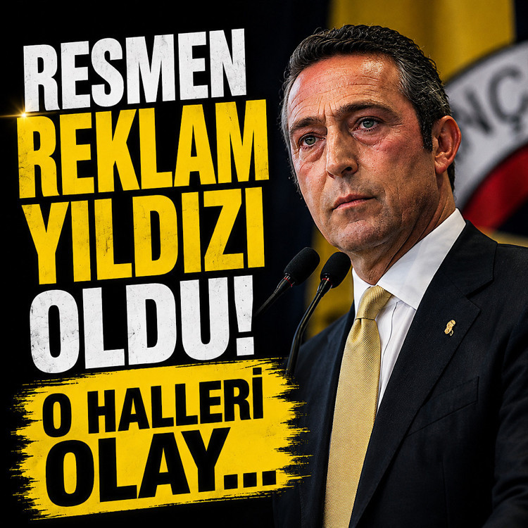 Ali Koç şaşırttı! Kamera karşısına geçip reklam yıldızı oldu