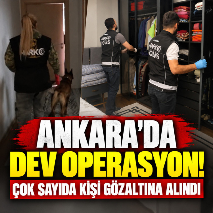 Ankara’da uyuşturucu ve fuhuş operasyonu! 15 şüpheli yakalandı