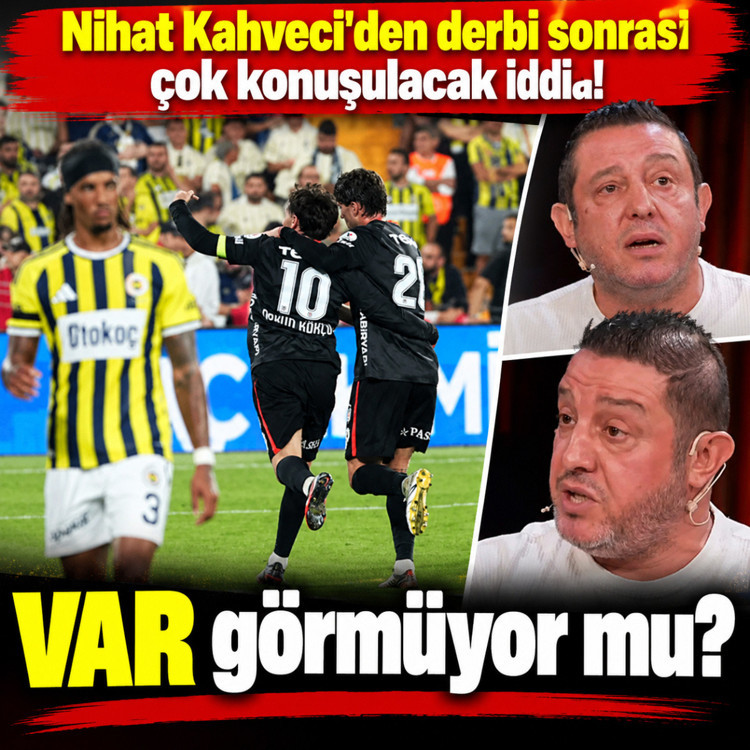 Nihat Kahveci'den derbi sonrası çok konuşulacak iddia! VAR görmüyor mu?