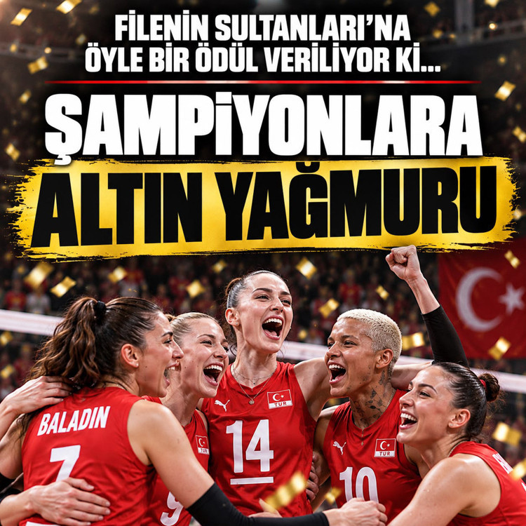 Filenin Sultanları'na öyle bir ödül veriliyor ki... Şampiyonlara altın yağmuru
