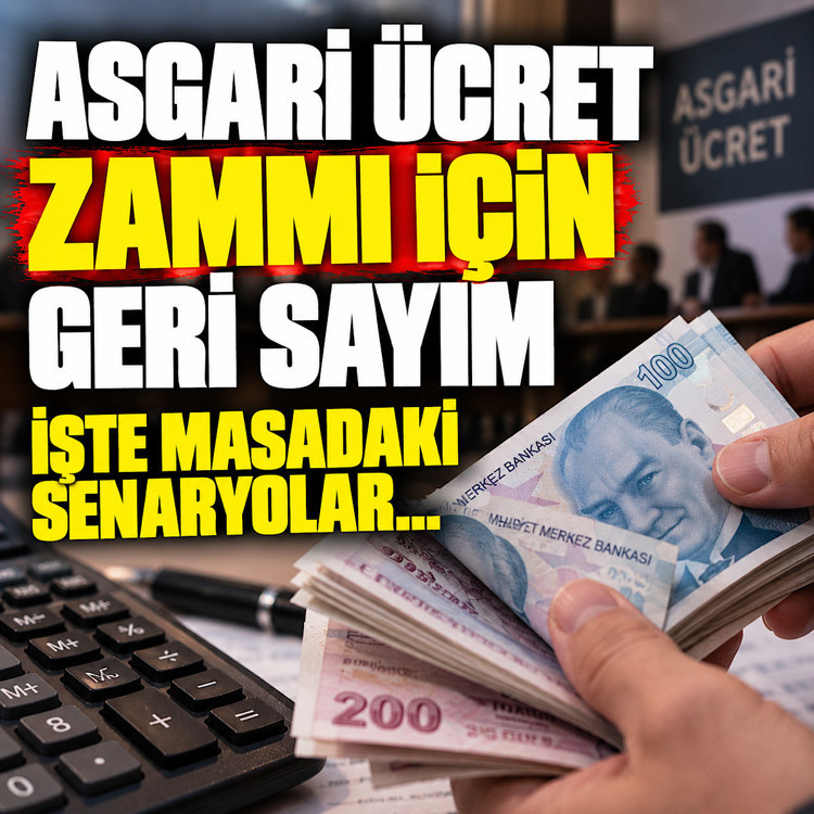 Asgari ücret zammı için geri sayım! İşte masadaki senaryolar...