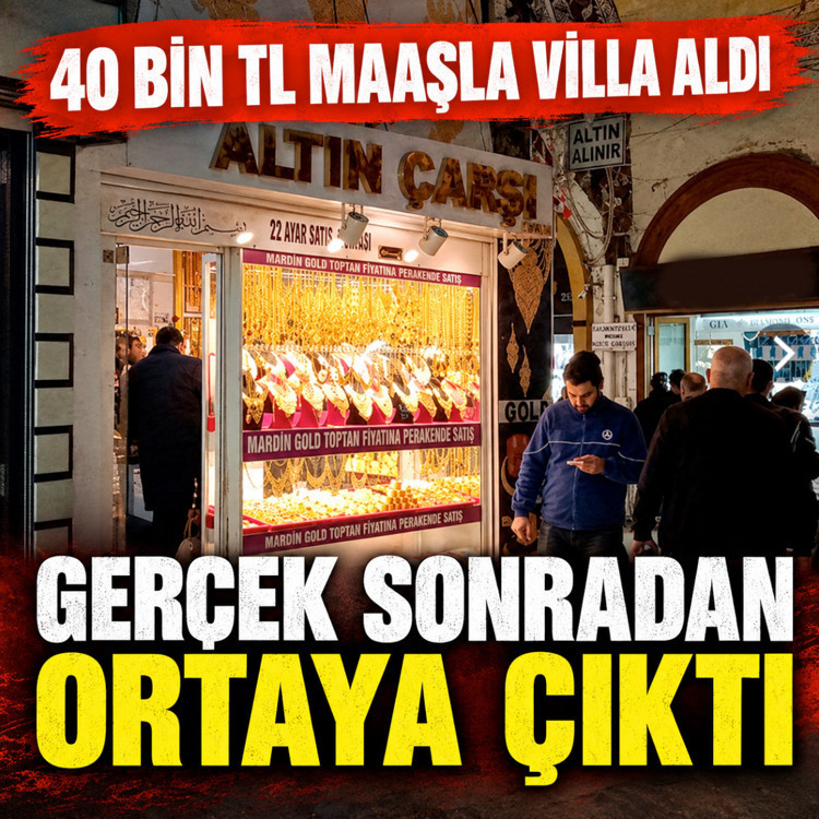 İşe girdi, 40 bin TL aylıkla 3 yılda bir villa 2 daire aldı! Gerçek ortaya çıktı
