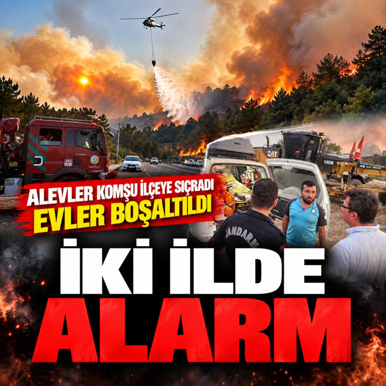 Antalya ve Muğla'da orman yangınları! Alevler sıçradı, evler boşaltıldı