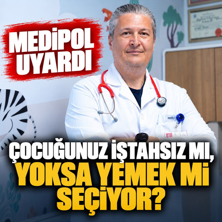 Medipol uyardı! Çocuğunuz iştahsız mı, yoksa yemek mi seçiyor?