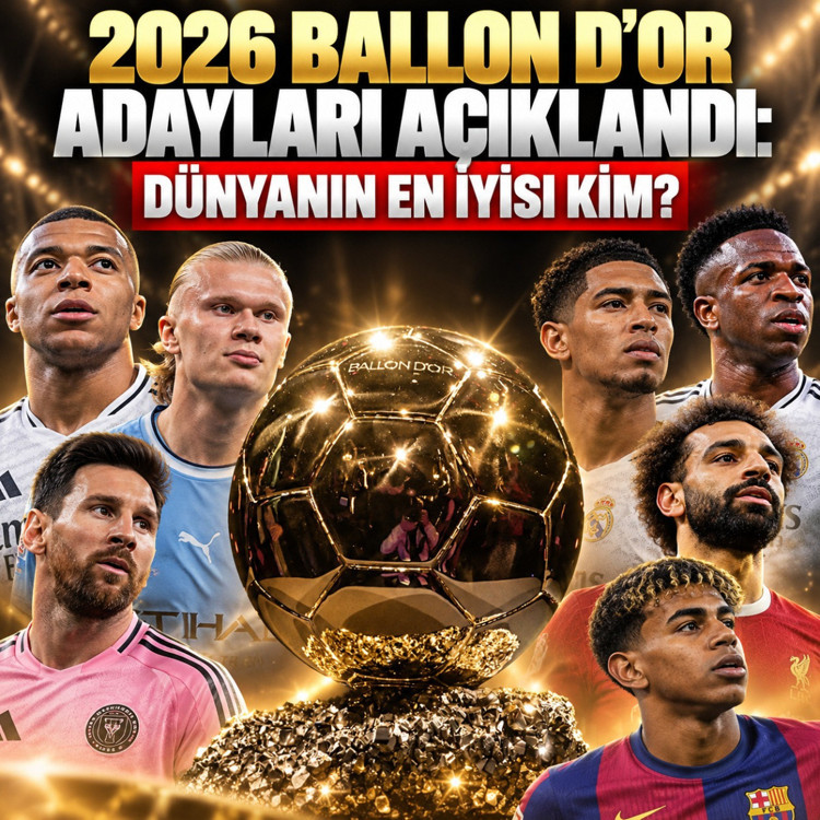2026 Ballon d’Or adayları açıklandı: Dünyanın en iyisi kim?