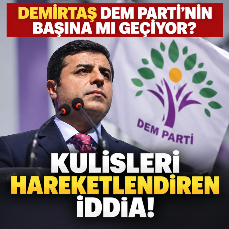 Kulisleri yıkan sıcak iddia! Demirtaş DEM Parti'nin başına mı geçiyor?