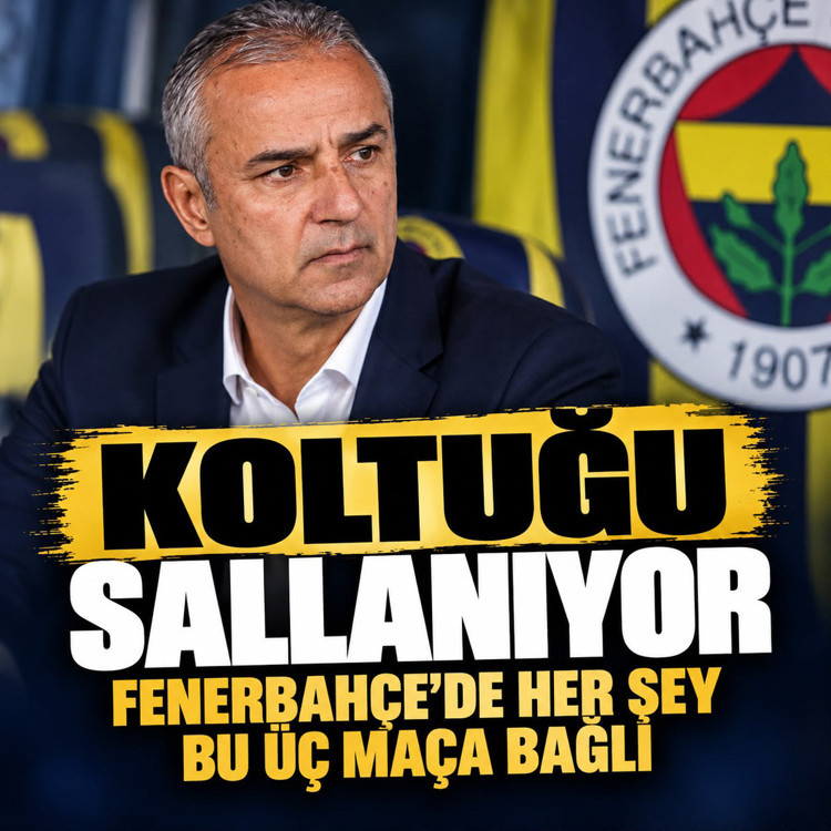 İsmail Kartal'ın koltuğu sallanıyor! Fenerbahçe'de her şey bu üç maça bağlı