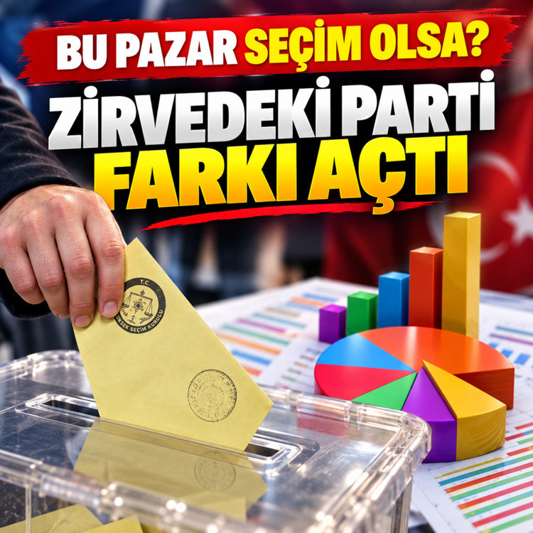 Bu hafta sonu genel seçim olsa kime oy verirsiniz? Zirvedeki parti farkı açtı