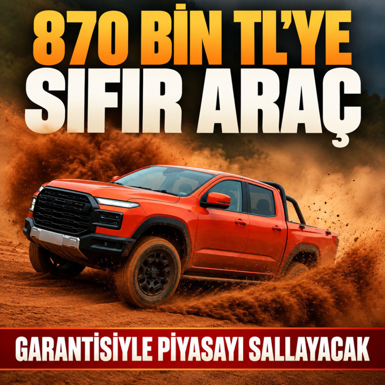 870 Bin TL'ye sıfır araç dönemi! 150 Bin km garantiyle gelen Çinli rakip piyasayı sallayacak