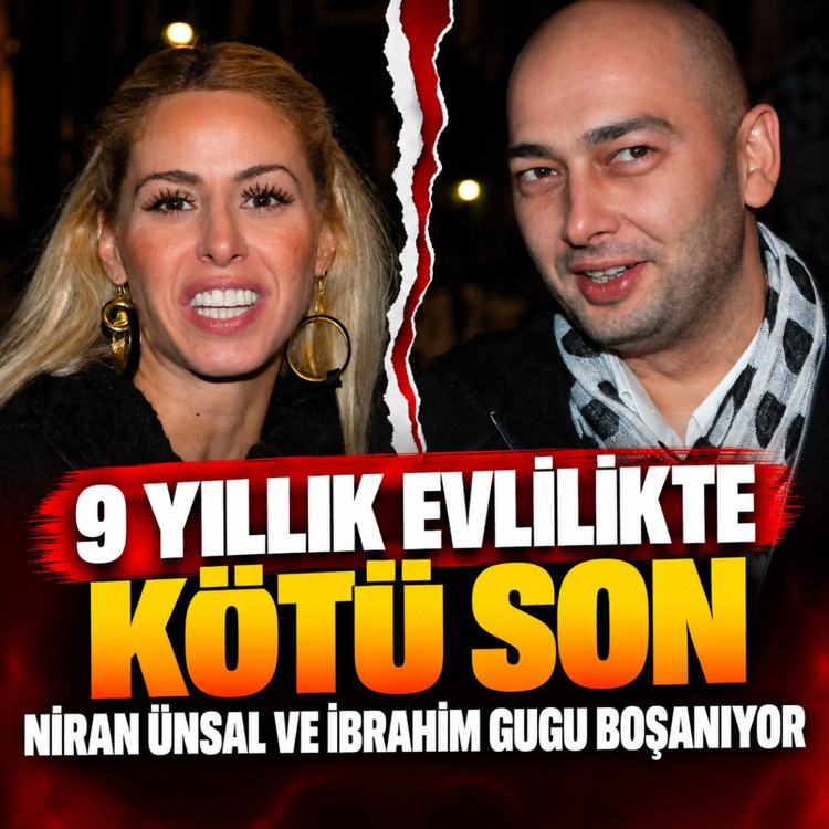 Niran Ünsal ile İbrahim Gugu'dan kötü haber! 9 yıllık evlilik bitiyor...