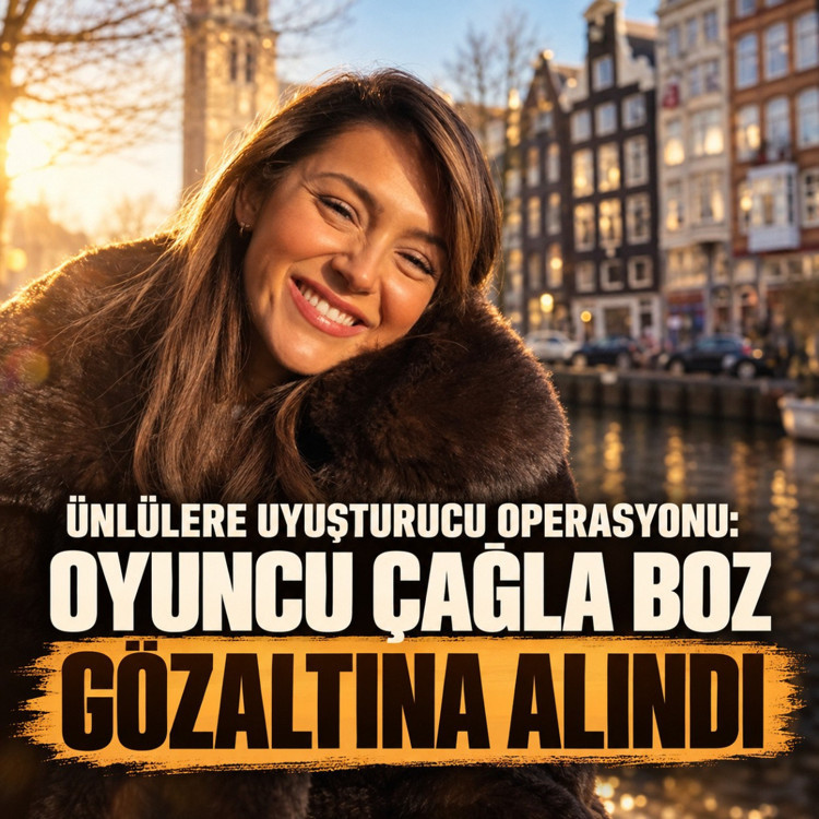 Ünlülere uyuşturucu operasyonunda Çağla Boz gözaltına alındı