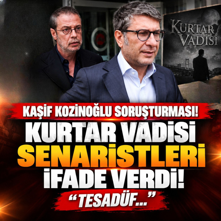Kurtar Vadisi senaristleri, Kaşif Kozinoğlu senaryosuna "tesadüf" dedi