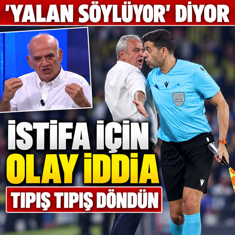 İsmail Kartal'ın istifası yalan mıydı Ahmet Çakar'dan Fenerlileri kızdıracak iddia