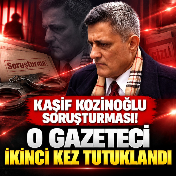 Kaşif Kozinoğlu soruşturmasında gazeteci Selahattin Günday ikinci kez tutuklandı