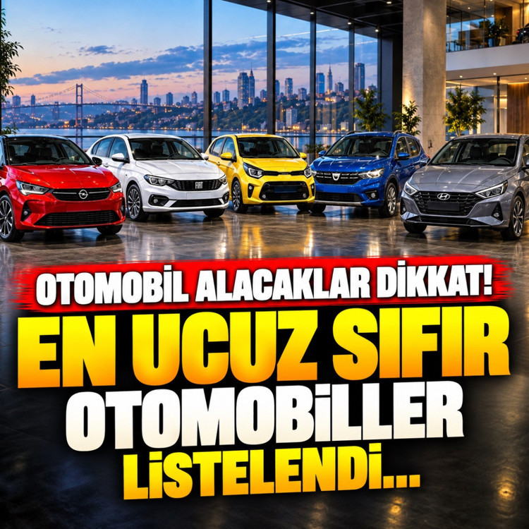 Otomobil alacaklara güzel haber! İşte marka marka en ucuz sıfır otomobiller...