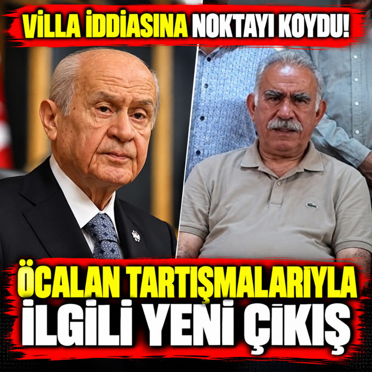 Villa iddiasına son noktayı koydu! Bahçeli'den 'Öcalan' tartışmalarıyla ilgili yeni çıkış!