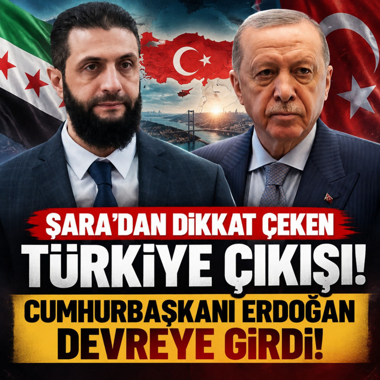 Şara'dan dikkat çeken Türkiye çıkışı! Cumhurbaşkanı Erdoğan devreye girdi!