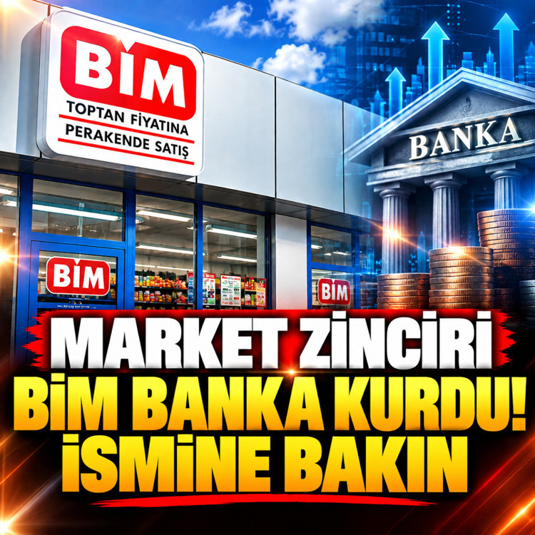 Market zinciri BİM banka kurdu! İşte bankanın ismi